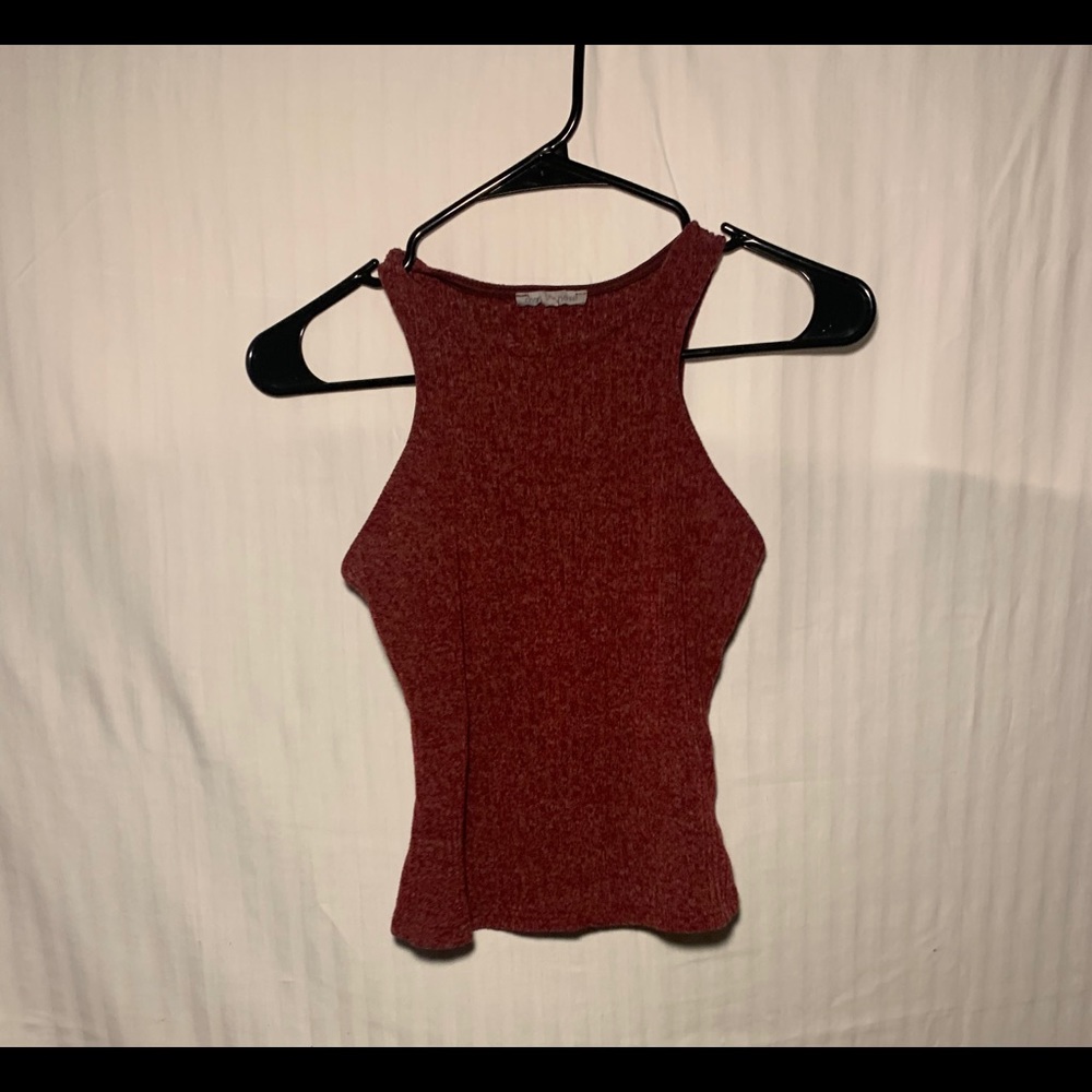 Burgundy Knit Camisole